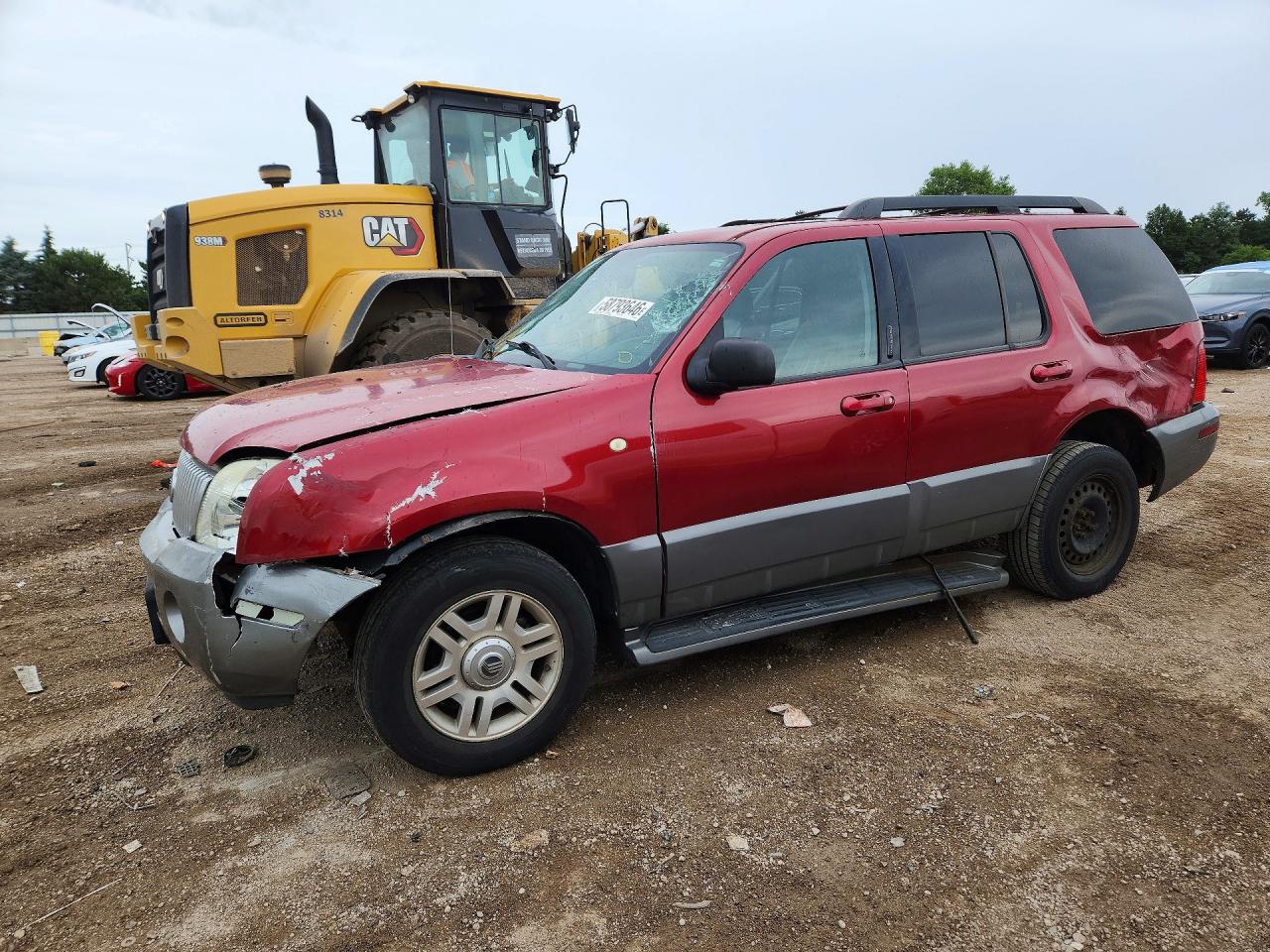 2005 Mercury Mountaineer Convenience, VIN 4M2ZU86K85ZJ20984 — Front end