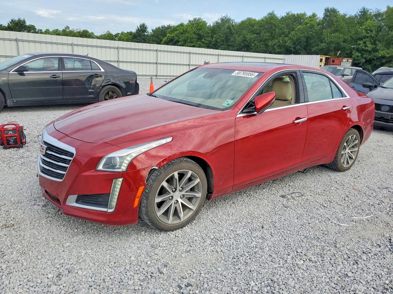 2016 Cadillac CTS Luxury Collection RWD, VIN 1G6AR5SX7G0119839 — Front end