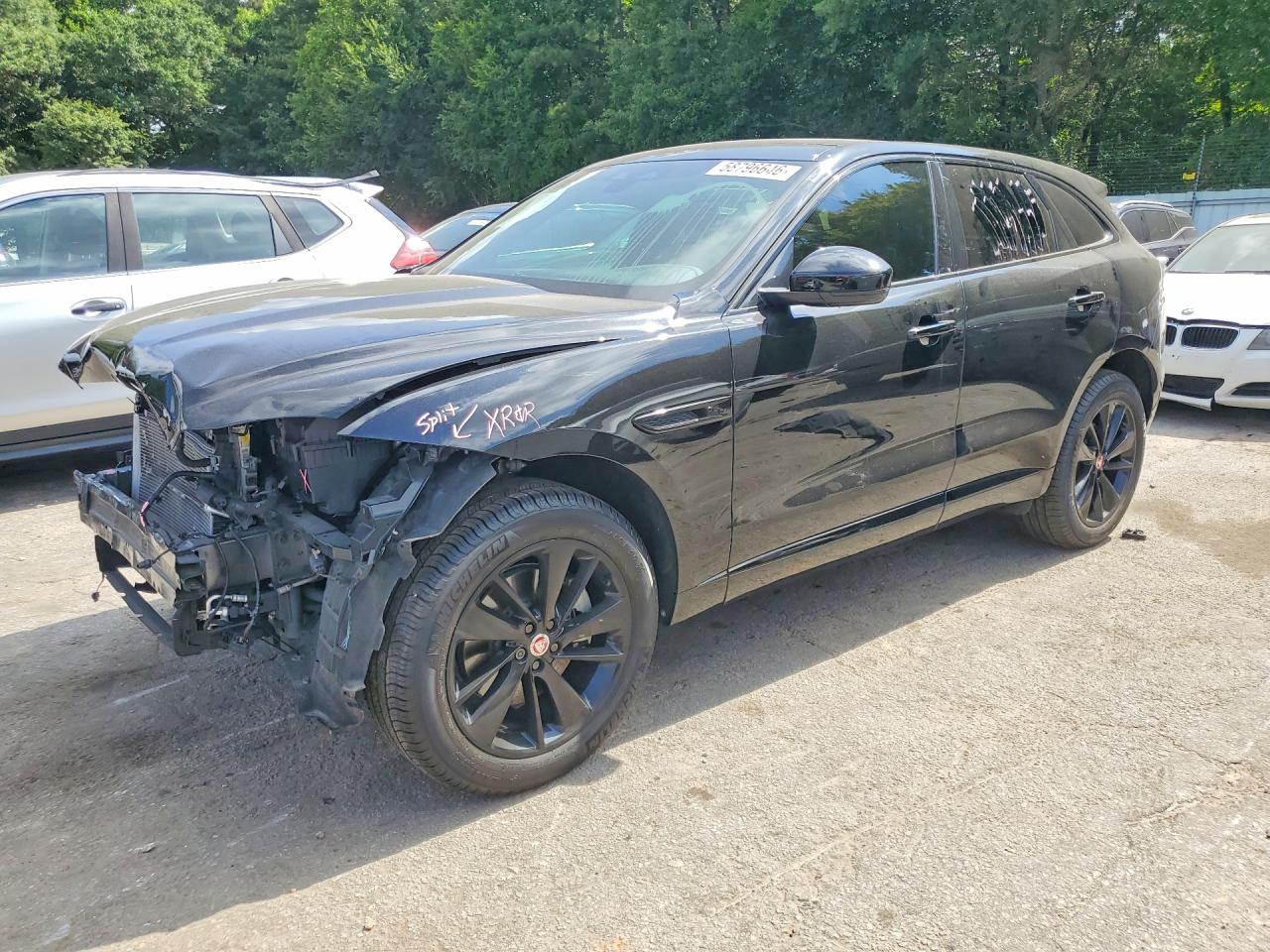 2022 Jaguar F-Pace S, VIN SADCJ2EX1NA692187 — Front end