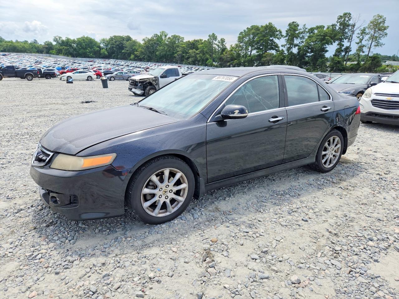 2006 Acura TSX Navi, VIN JH4CL969X6C037240 — Зад