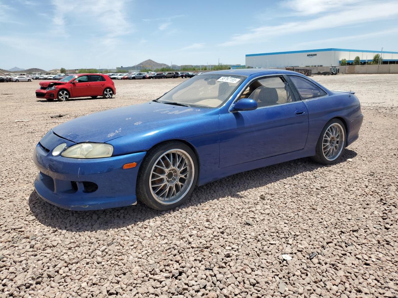 1993 Lexus SC 400, VIN JT8UZ30C6P0027408 — Front end