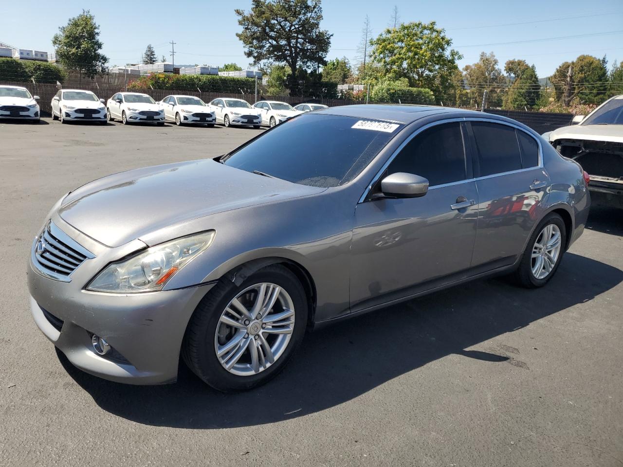 2015 Infiniti Q40, VIN JN1CV6AP7FM500917 — Undercarriage