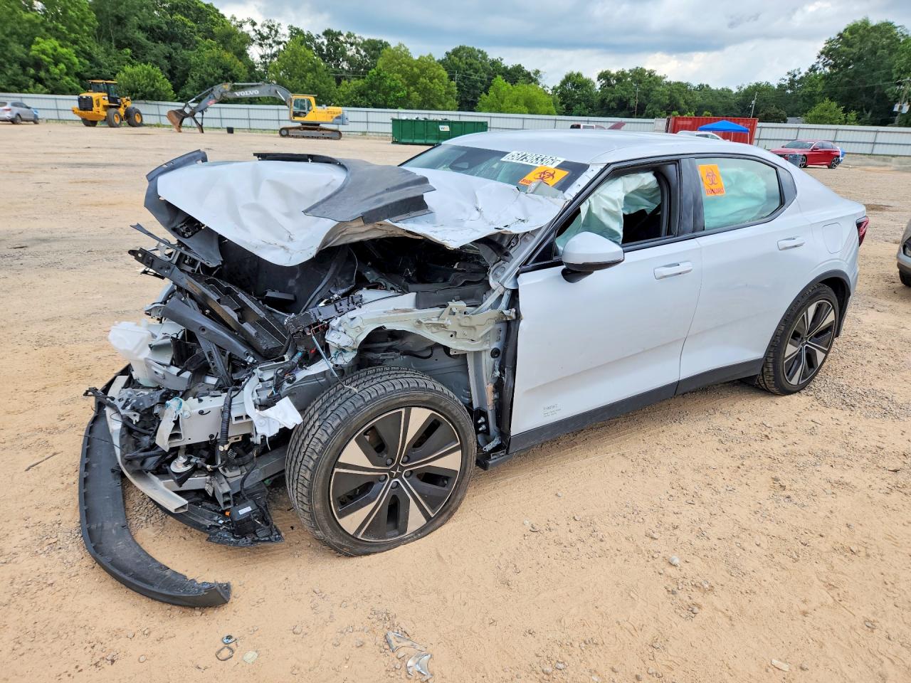 2023 Polestar 2, VIN YSMED3KA1PL142792 — Front end