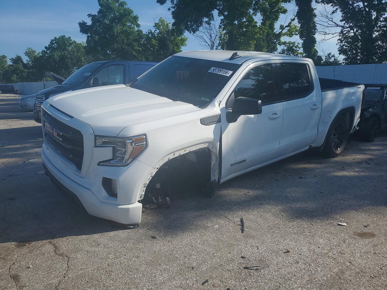 2020 GMC Sierra 1500 Elevation, VIN 3GTP9CEK6LG283780 — Undercarriage