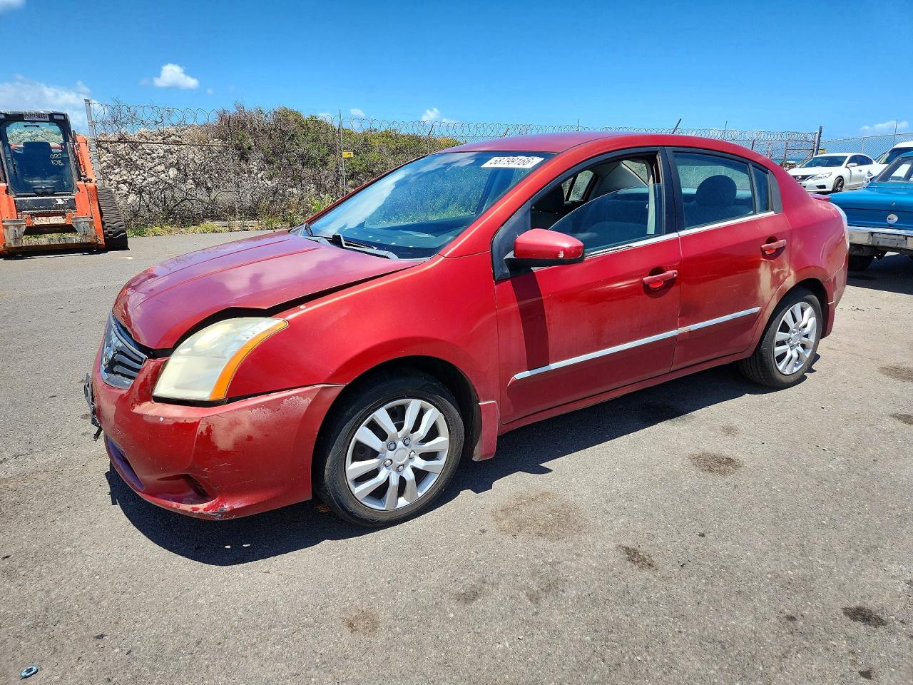 2011 Nissan Sentra S, VIN 3N1AB6AP7BL644312 — Front end