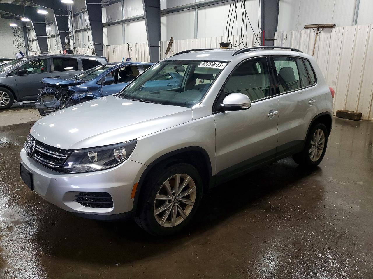 2017 Volkswagen Tiguan S, VIN WVGBV7AX5HK048183 — Front end