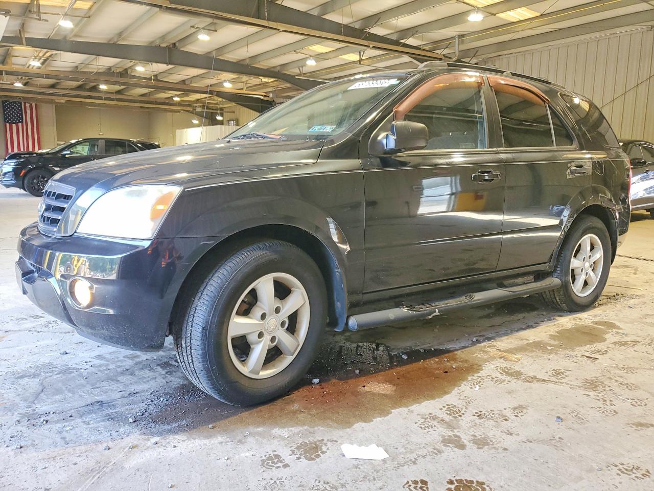 2007 Kia Sorento LX, VIN KNDJC736275708493 — Roof