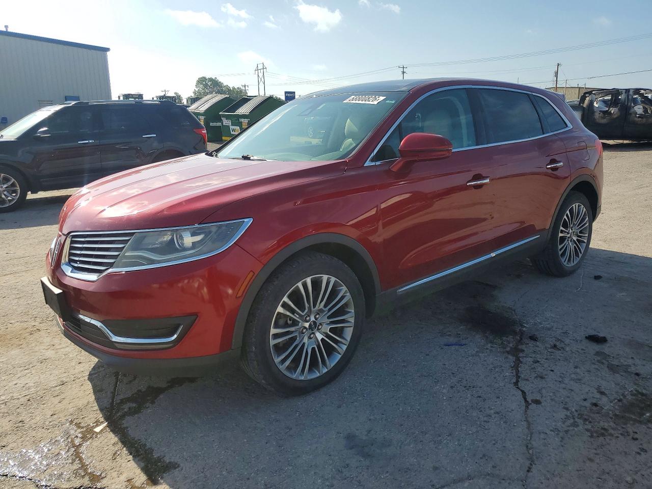 2016 Lincoln MKX Reserve, VIN 2LMTJ8LR5GBL58254 — Hail