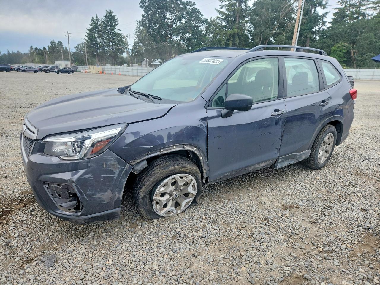 2020 Subaru Forester, VIN JF2SKADC3LH535733 — Front end
