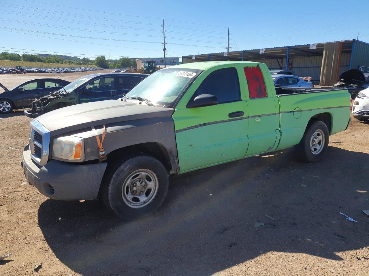 2006 Dodge Dakota ST, VIN 1D7HW22K06S716900 — Бок