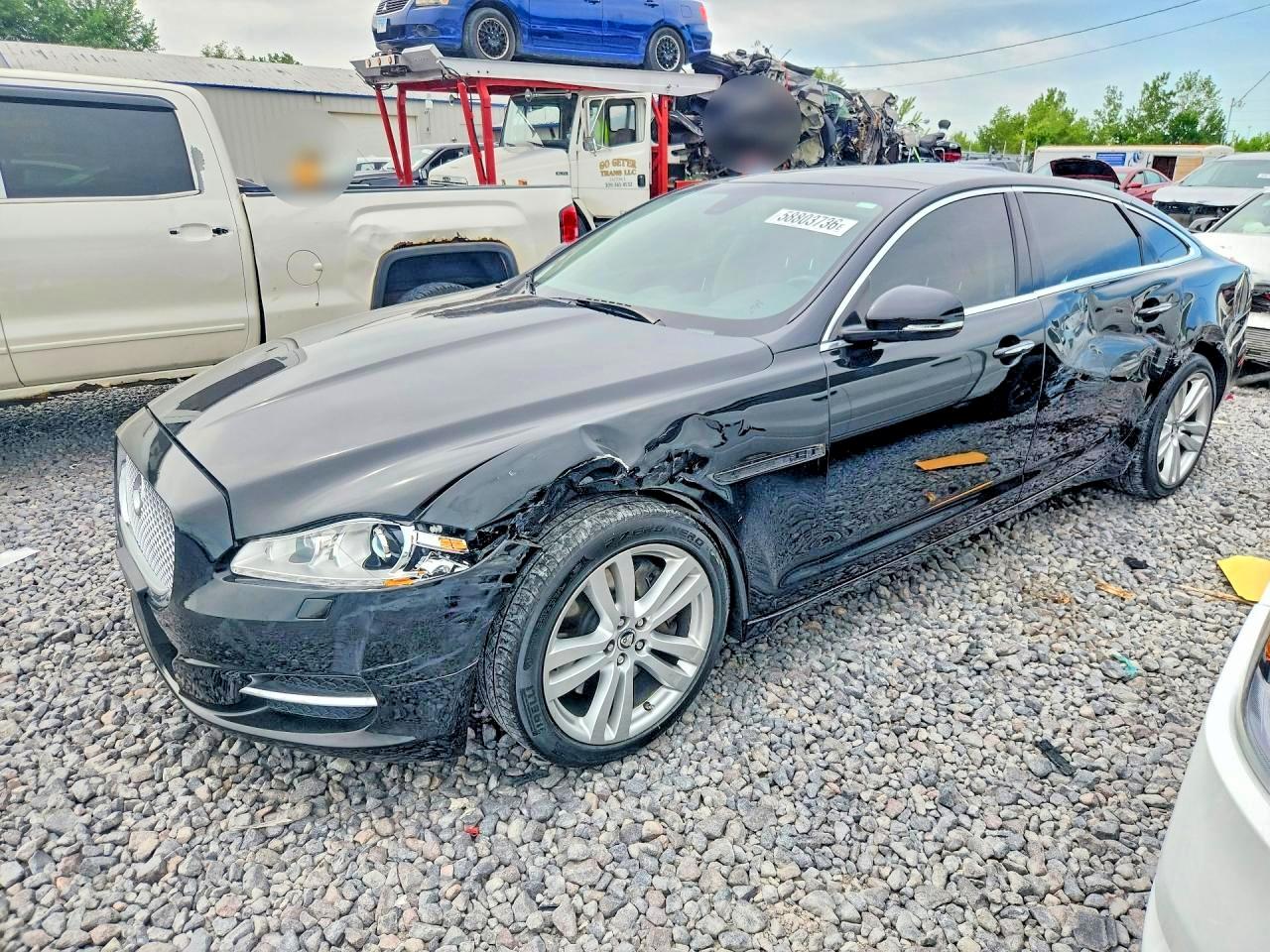 2011 Jaguar XJ XJL, VIN SAJWA2GB1BLV09110 — Side