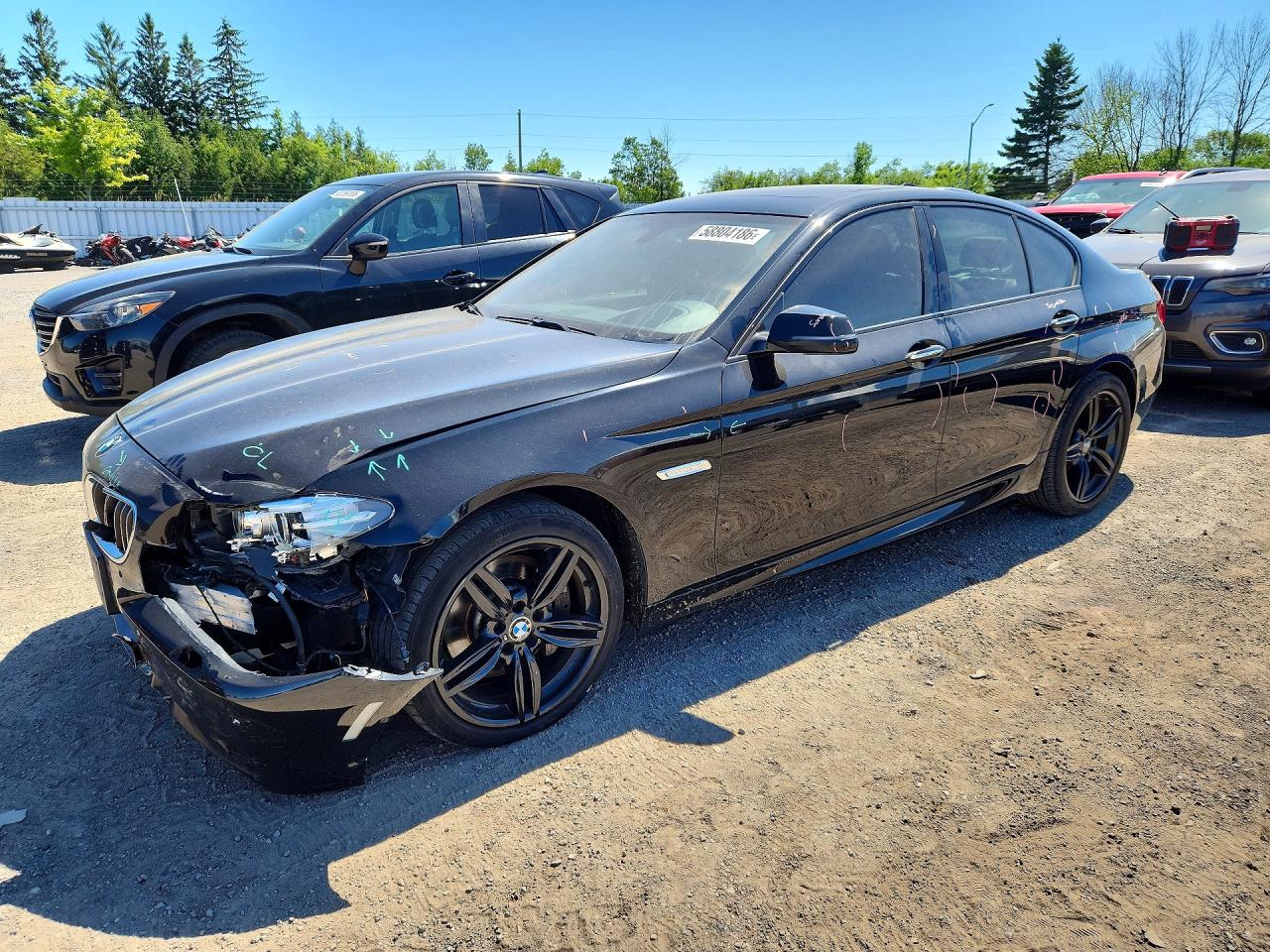 2014 BMW 5 Series 535d xDrive, VIN WBAFV3C56ED685655 — Front end