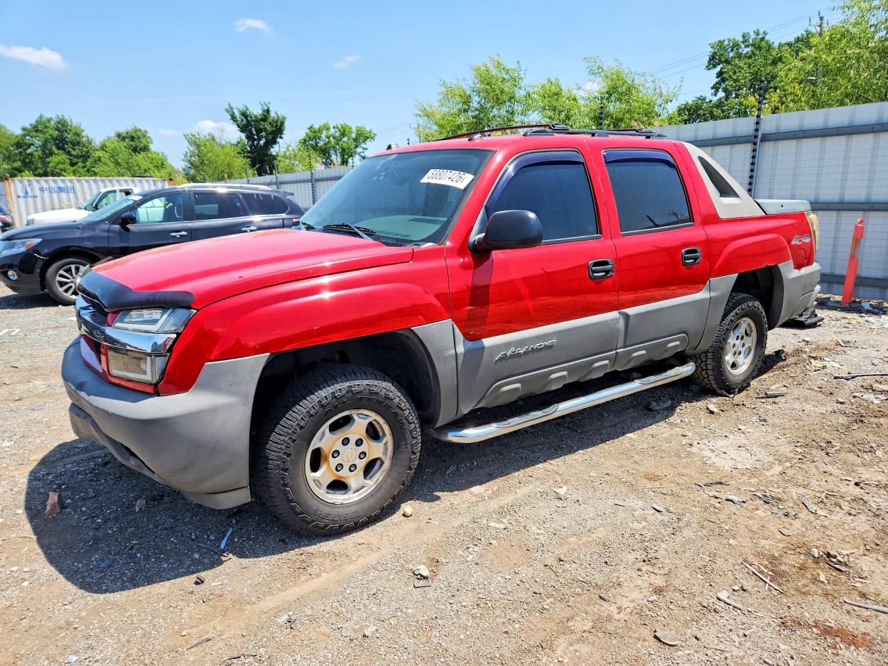 2005 Chevrolet Avalanche Z71, VIN 3GNEK12Z95G282165 — Front end