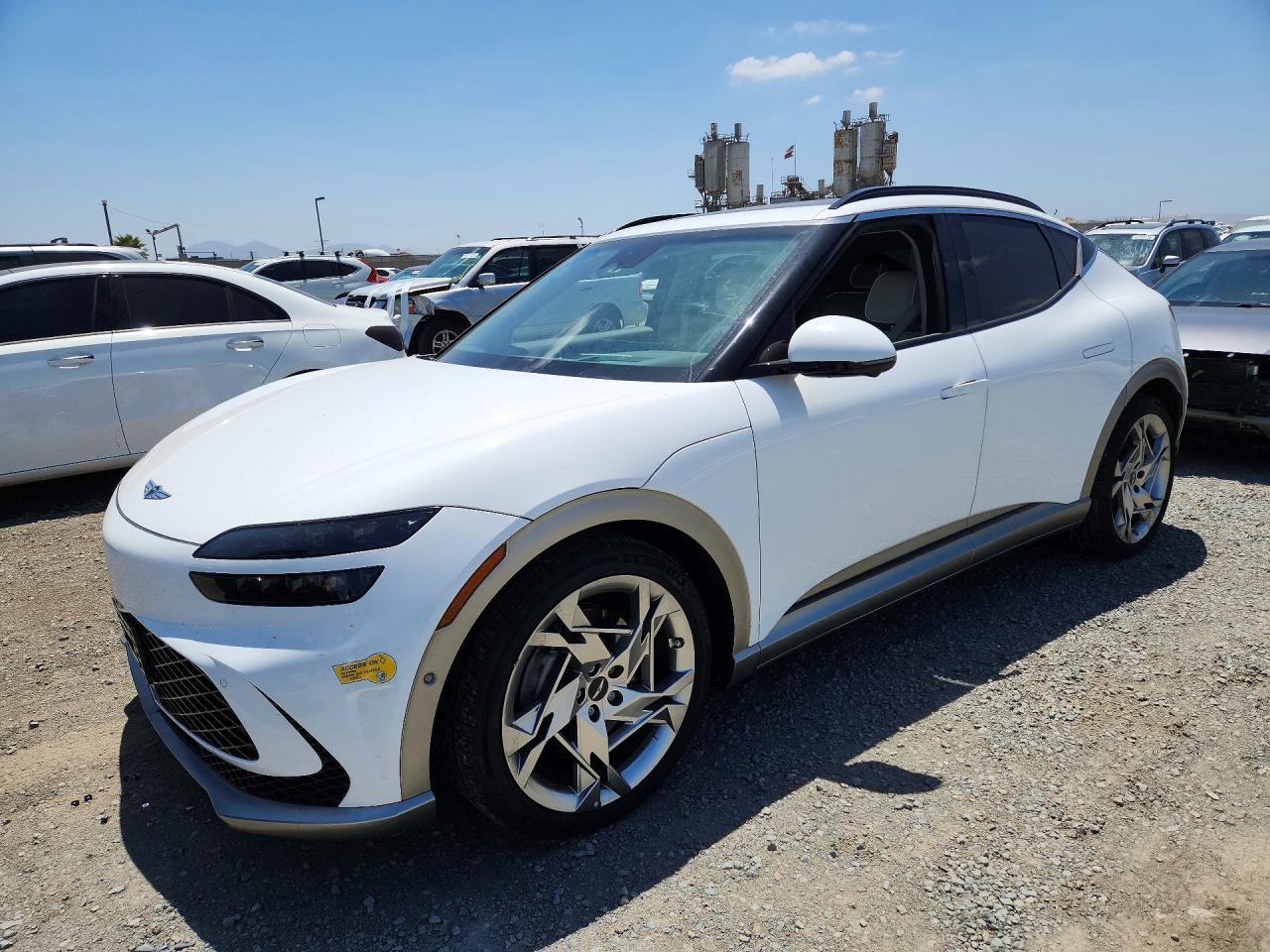2023 Genesis GV60 Performance, VIN KMUKEDTB3PU006518 — Front end