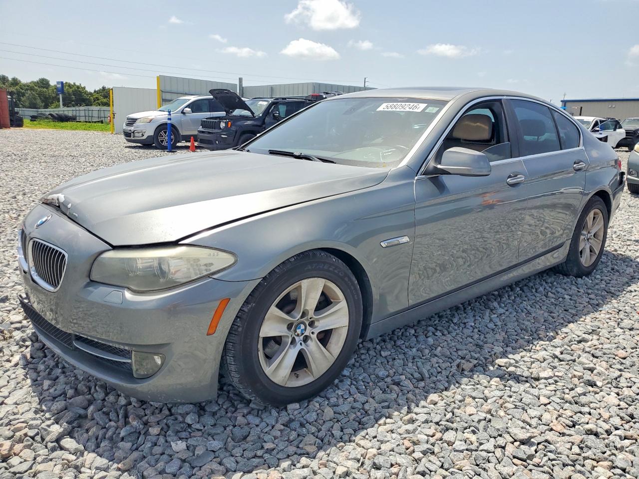 2011 BMW 5 Series 528i, VIN WBAFR1C52BC260024 — Rear end