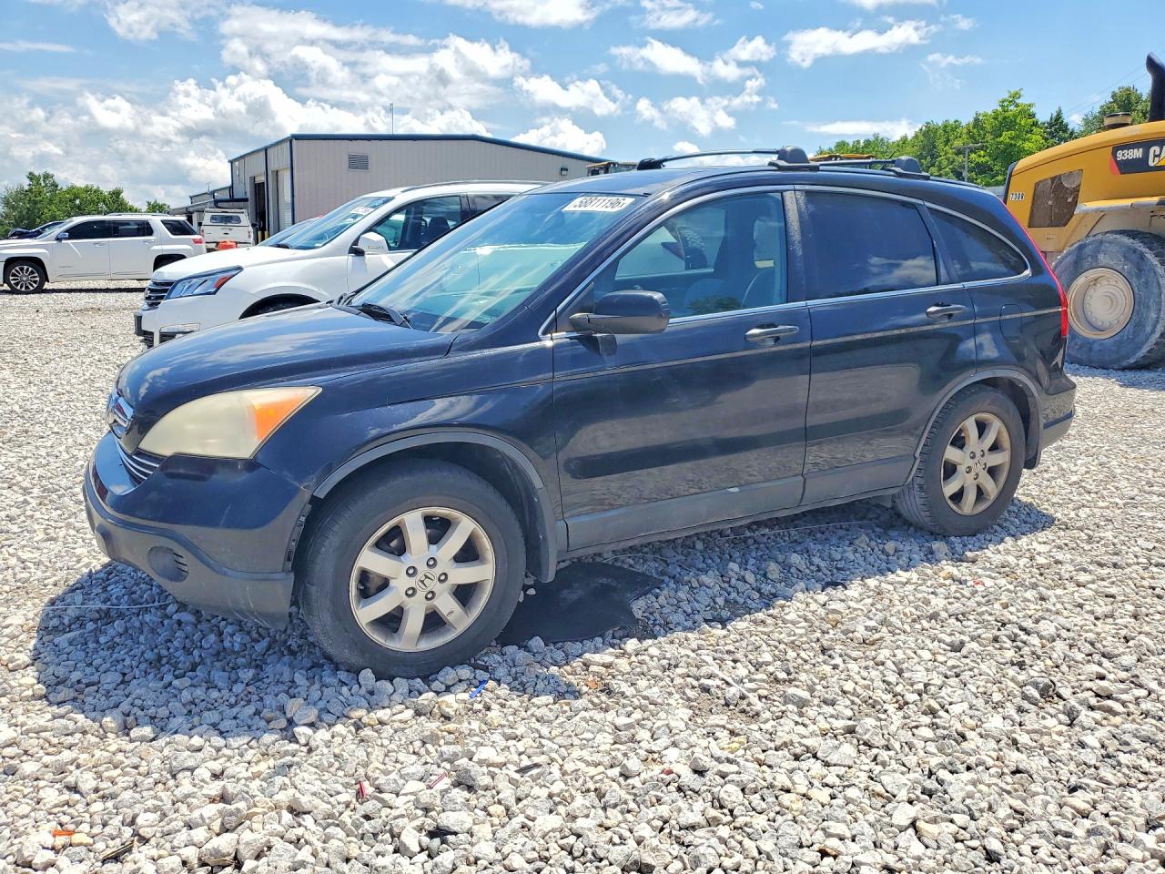 2007 Honda CR-V EX, VIN JHLRE38577C024088 — Front end