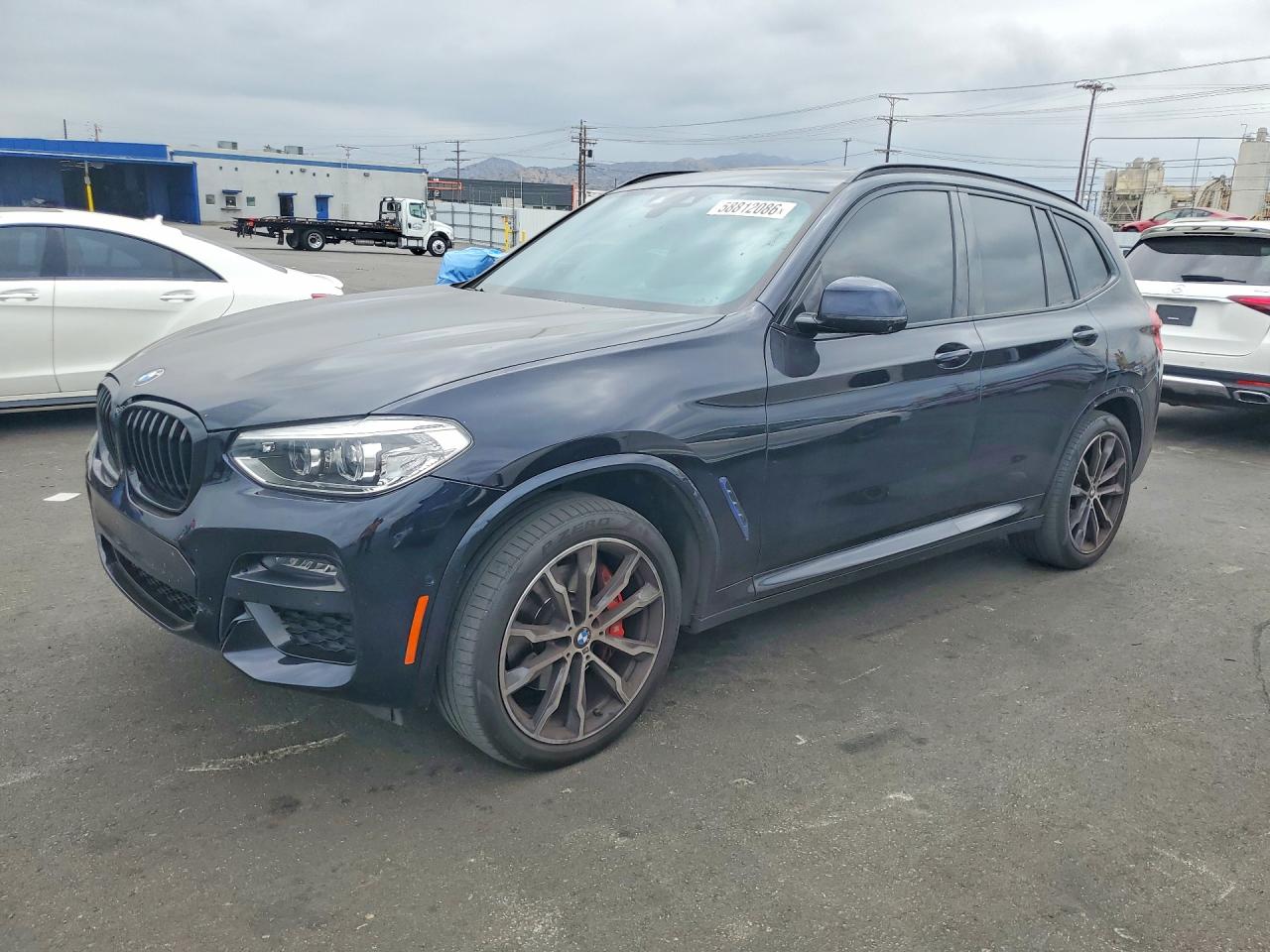 2021 BMW X3 sDrive30i, VIN 5UXTY3C06M9G20129 — Water / flood