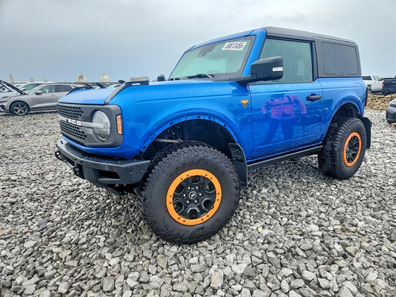 2021 Ford Bronco Big Bend, VIN 1FMDE5CP0MLB00432 — Water / flood