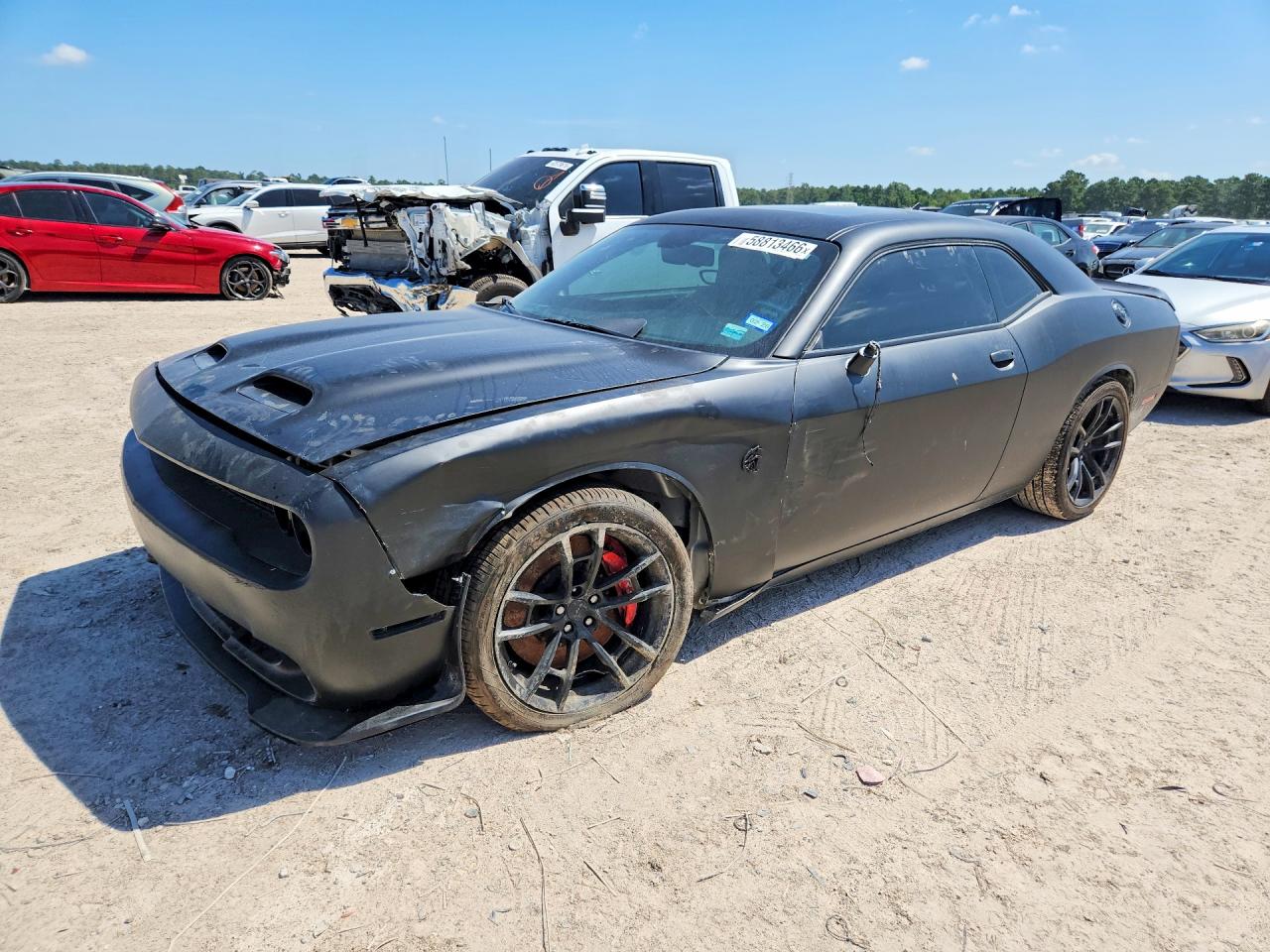 2023 Dodge Challenger SRT Hellcat Jailbreak, VIN 2C3CDZC98PH605247 — Front end