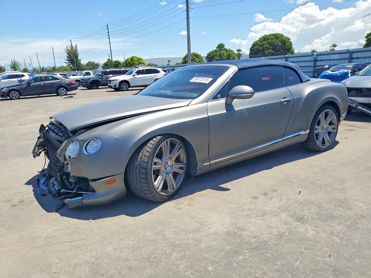 2014 Bentley Continental GT, VIN SCBGT3ZA2EC094667 — Front end