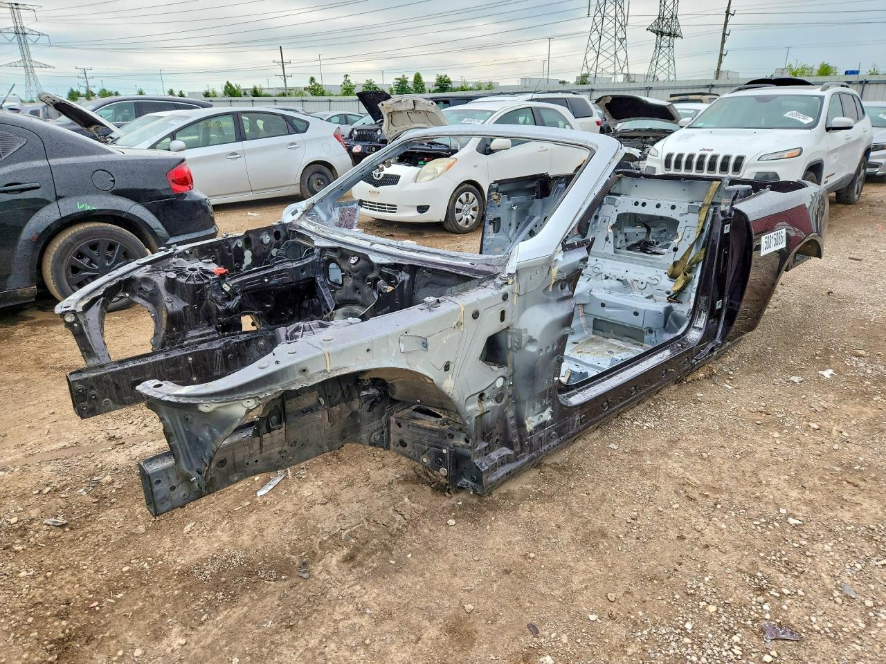 2018 Rolls-Royce Dawn, VIN SCA666D56JU107749 — Stripped