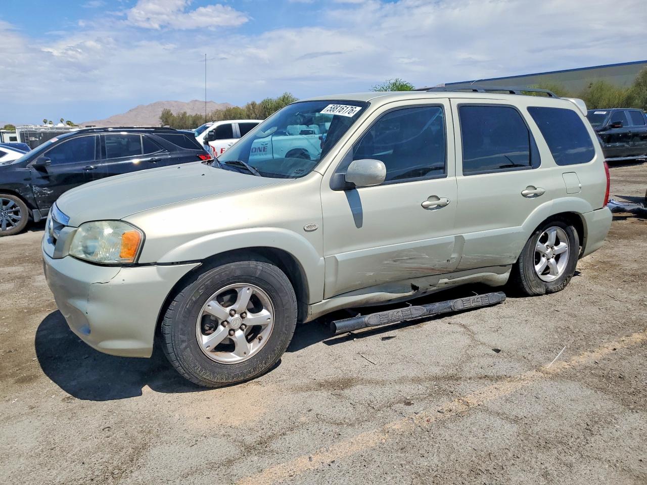 2005 Mazda Tribute i, VIN 4F2YZ02Z35KM52380 — Undercarriage