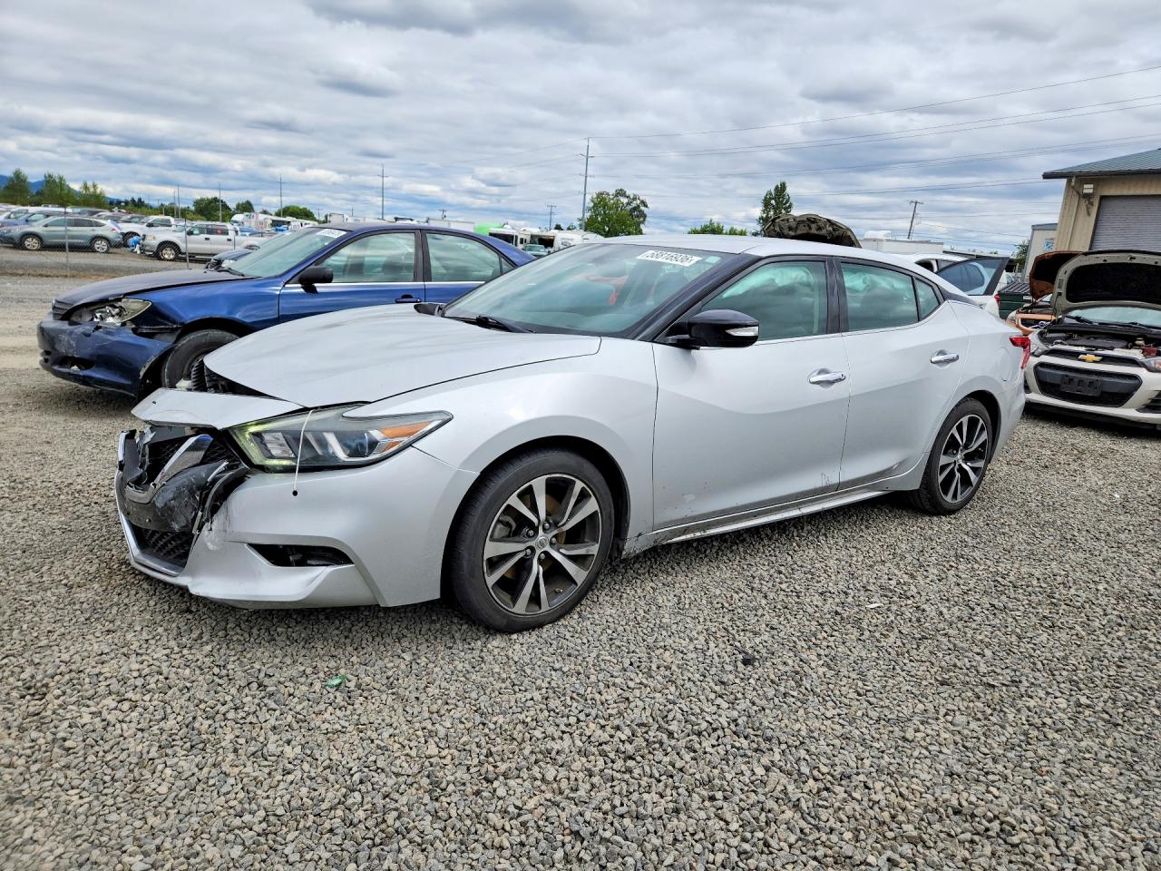 2018 Nissan Maxima SL, VIN 1N4AA6AP2JC363728 — Перед