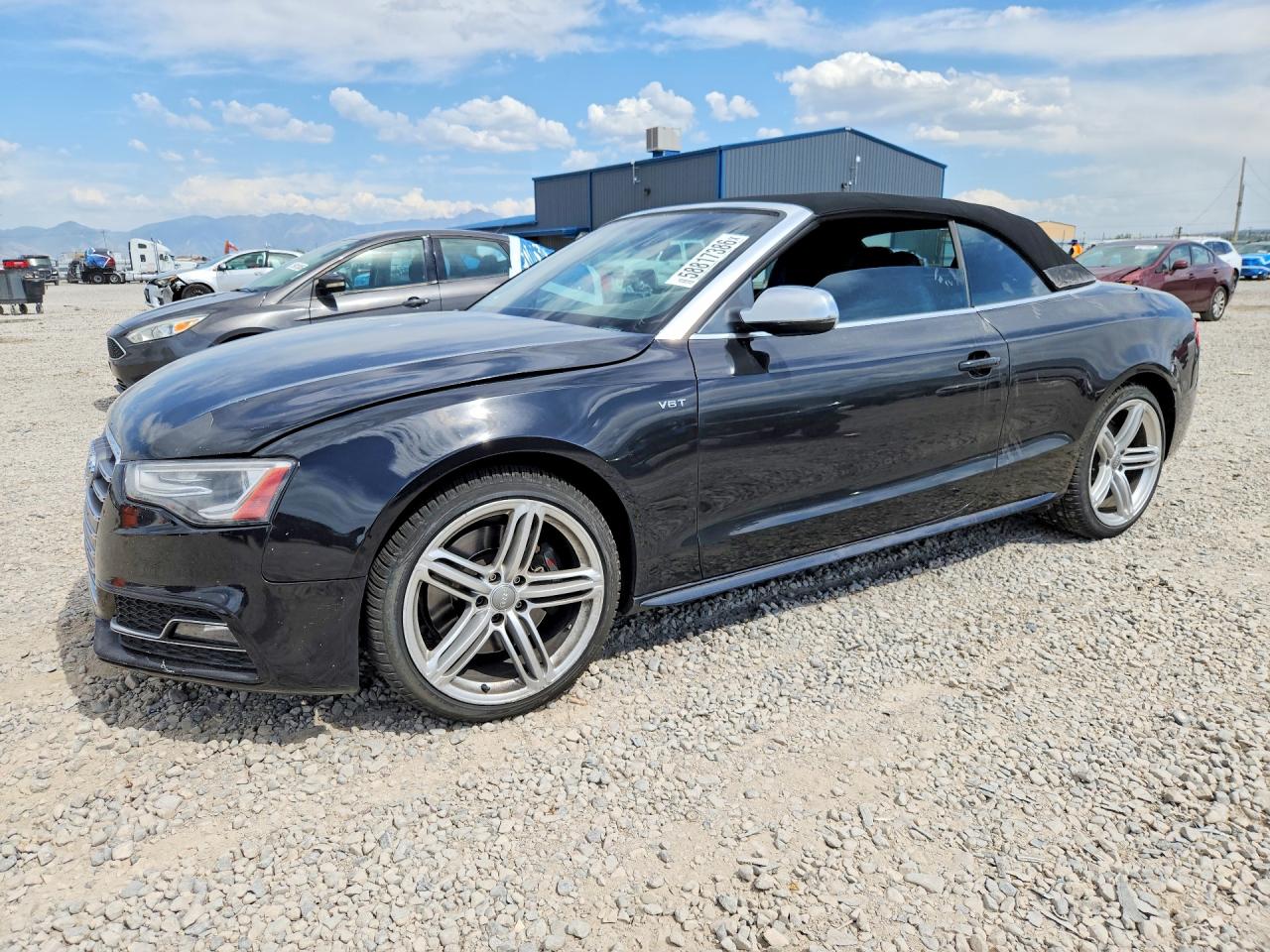 2013 Audi S5 Premium Plus, VIN WAUCGAFH9DN011242 — Front end