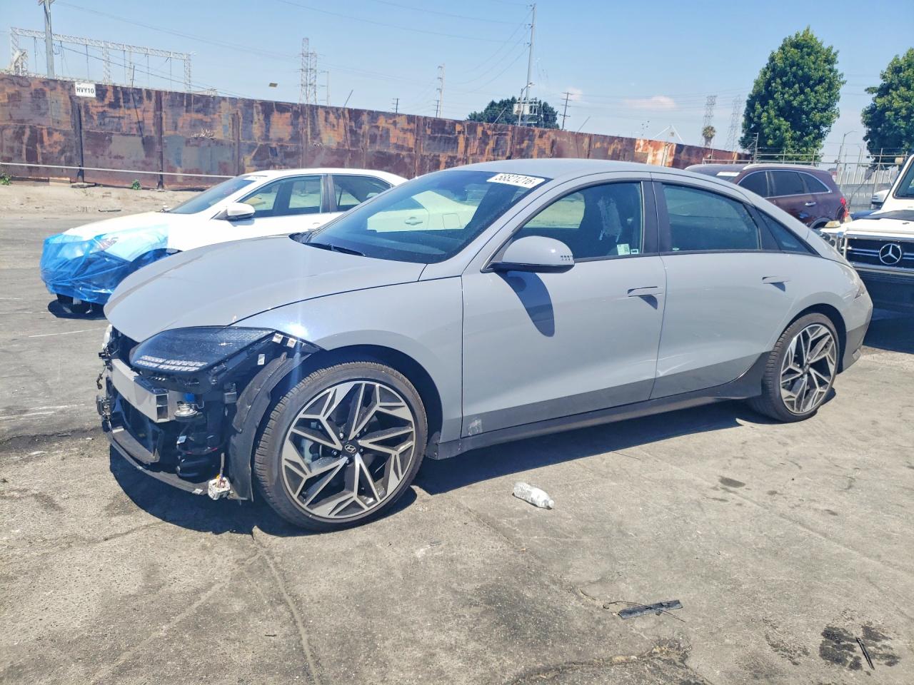 2025 Hyundai Ioniq 6 SEL, VIN KMHM34AA6SA115959 — Front end