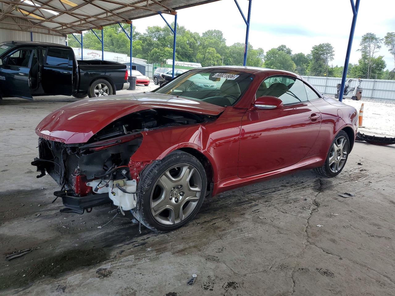2008 Lexus SC 430, VIN JTHFN45Y989018004 — Front end