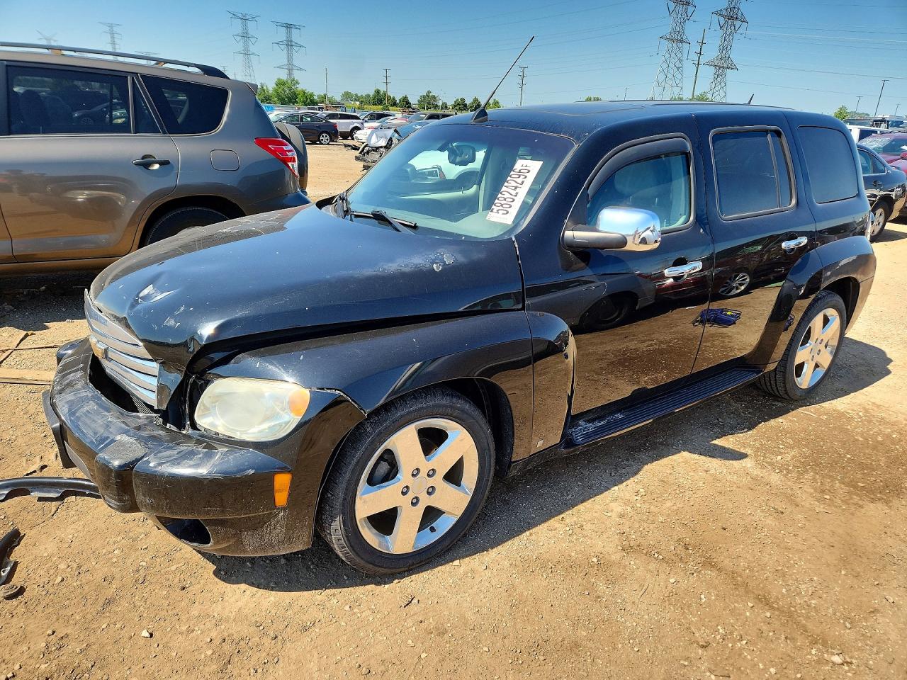 2008 Chevrolet HHR LT, VIN 3GNDA53P18S572193 — Front end