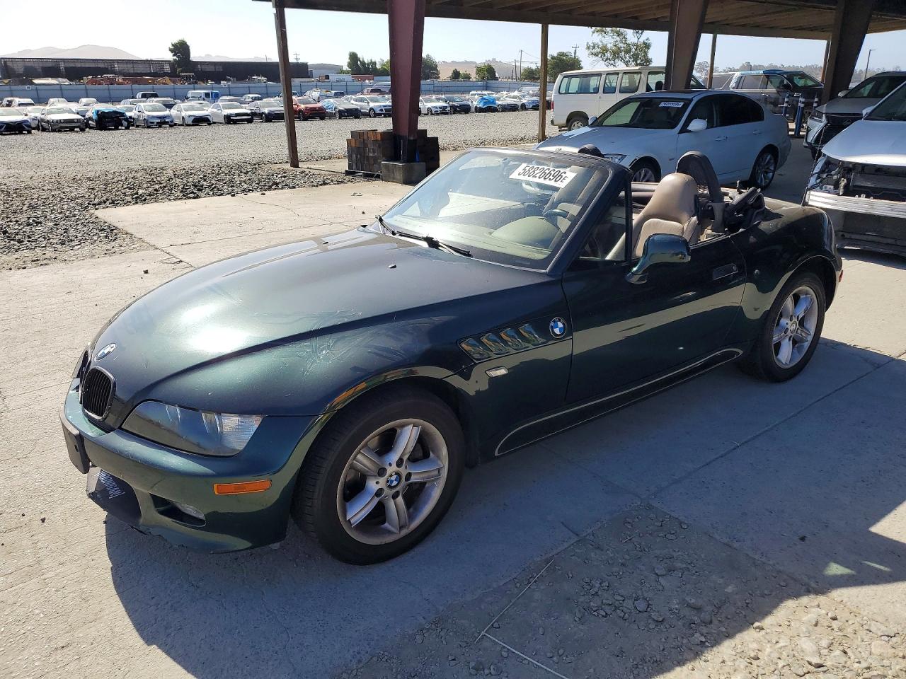 2000 BMW Z3 2.5, VIN WBACH9342YLF91984 — Бок