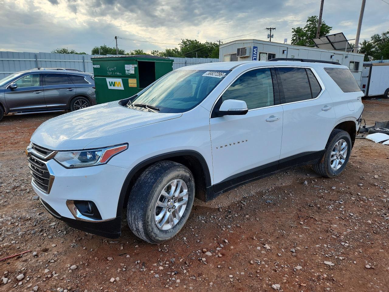 2021 Chevrolet Traverse LT, VIN 1GNERHKW4MJ263594 — Зад
