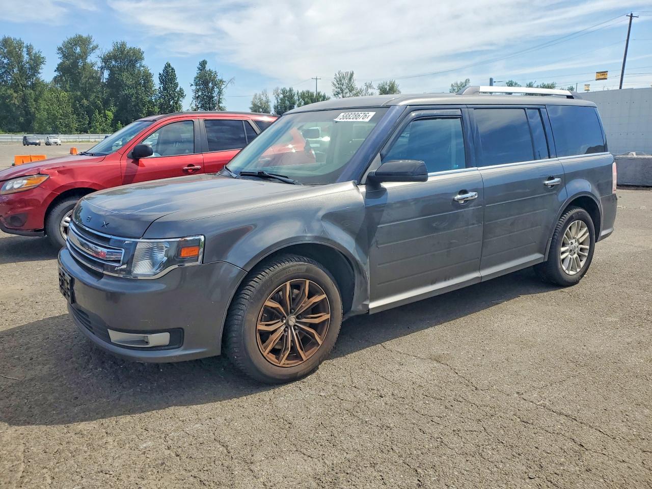 2016 Ford Flex SEL, VIN 2FMGK5C8XGBA21384 — Side