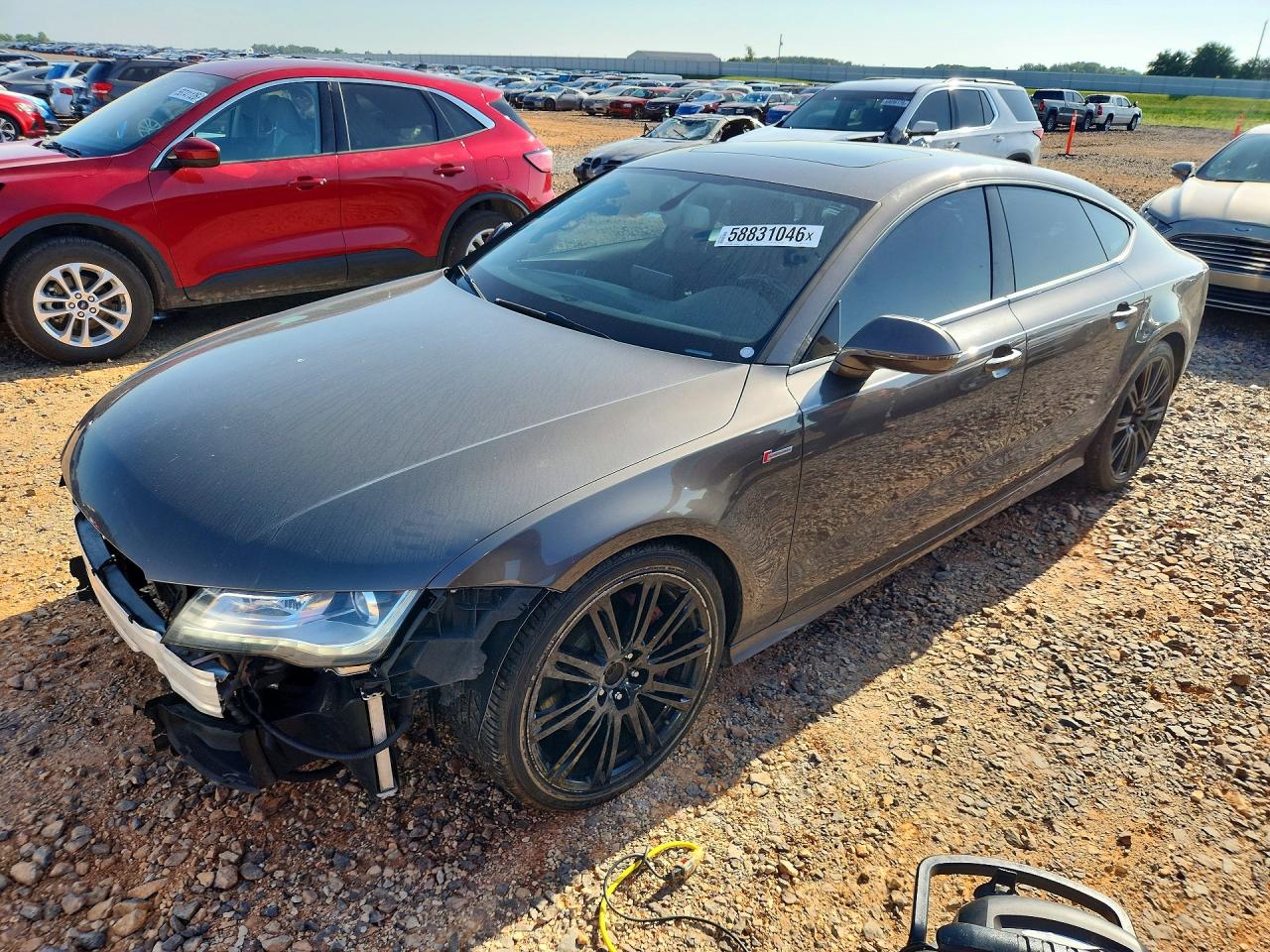 2013 Audi A7 Prestige, VIN WAU2GAFC3DN107240 — Перед