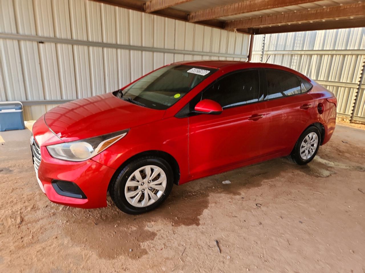 2018 Hyundai Accent SE, VIN 3KPC24A38JE007617 — Фото с аукциона 1 of 4
