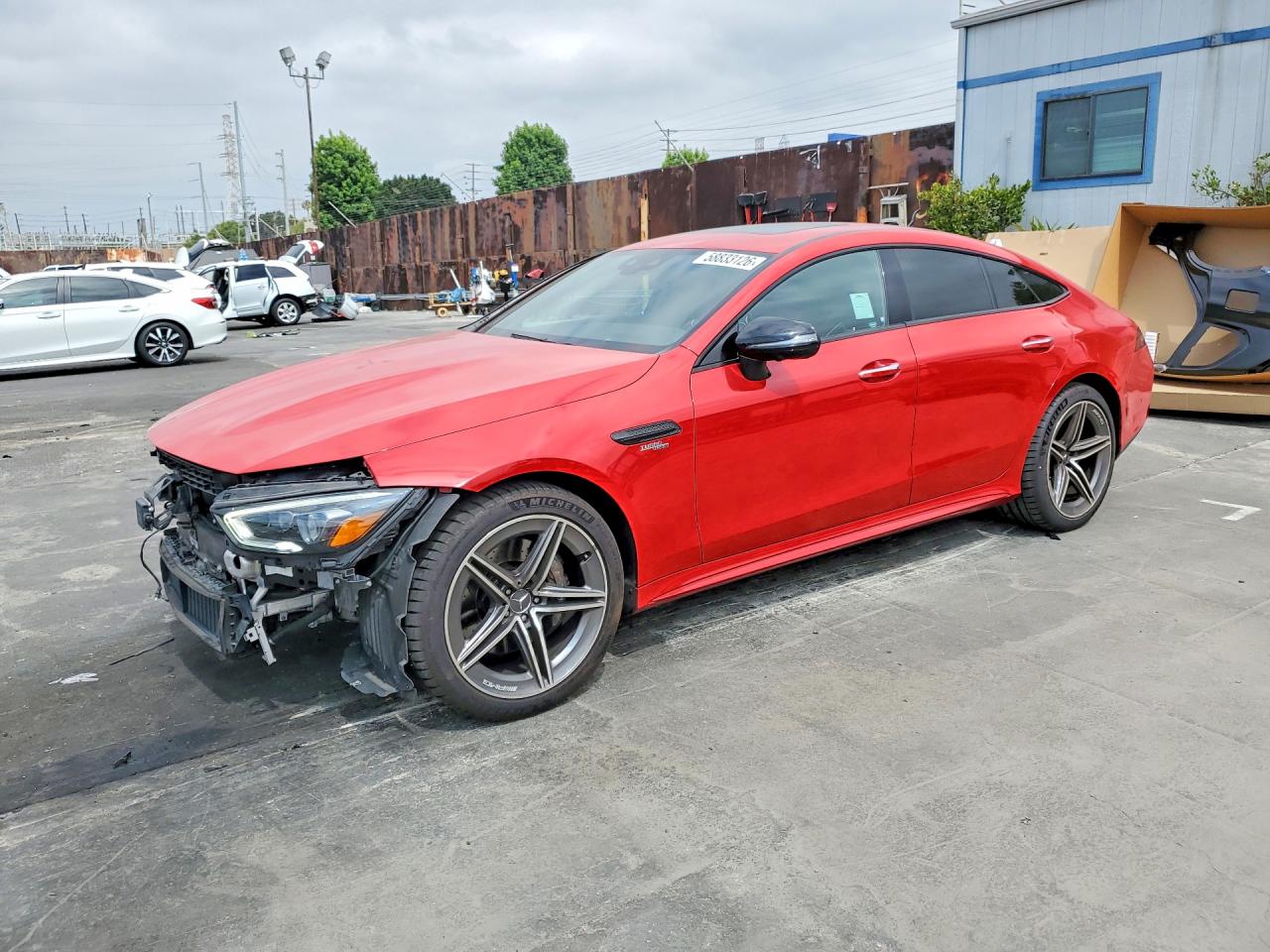 2019 Mercedes-Benz AMG GT 53, VIN WDD7X6BB2KA004212 — Front end