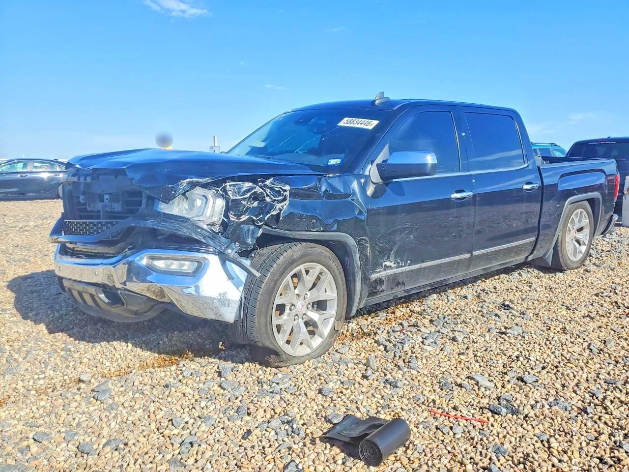 2018 GMC Sierra 1500 SLT, VIN 3GTP1NEC7JG212872 — Front end