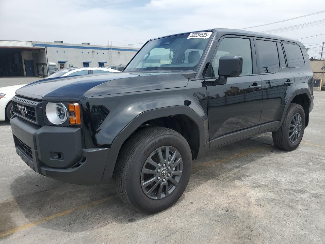 2025 Toyota Land Cruiser 1958 Edition, VIN JTEABFAJ9SK021974 — Front end