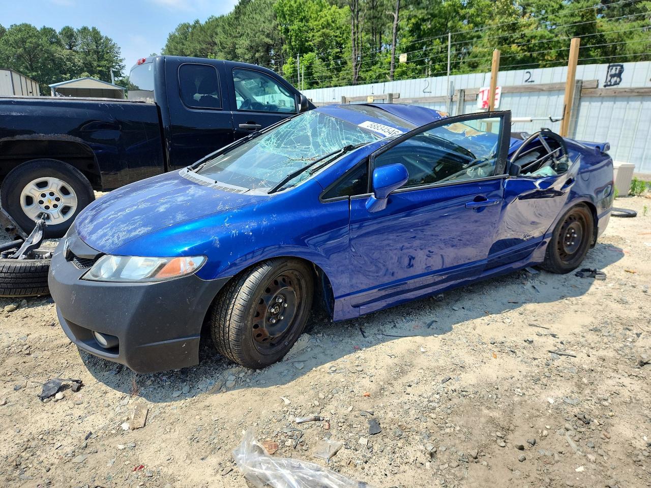 2007 Honda Civic Si, VIN 2HGFA55537H714432 — Roof