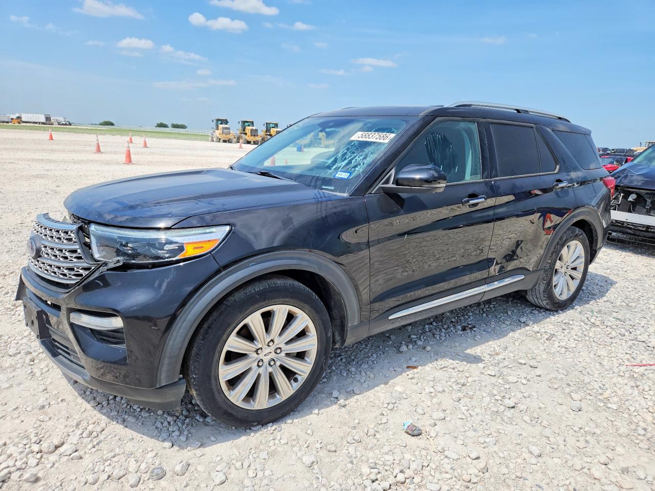 2020 Ford Explorer Limited, VIN 1FMSK7FH8LGC98538 — Front end