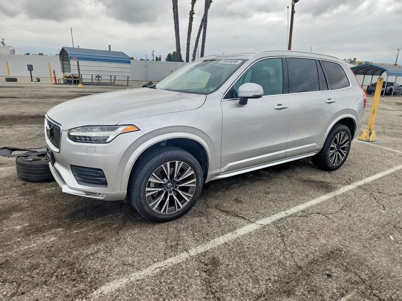 2022 Volvo XC90 Momentum, VIN YV4102PK0N1873088 — Undercarriage