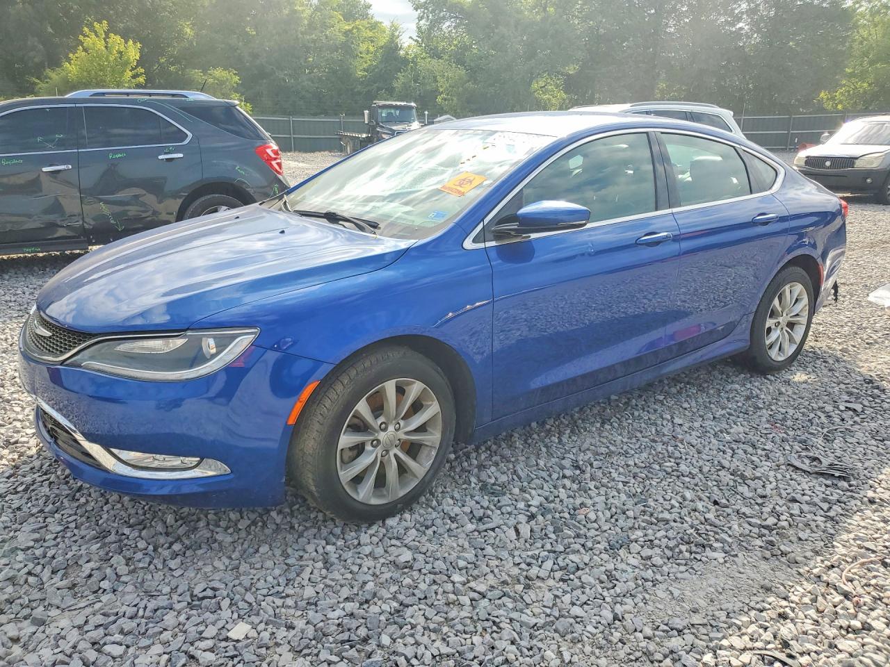2015 Chrysler 200 C, VIN 1C3CCCCG8FN510174 — Rear end