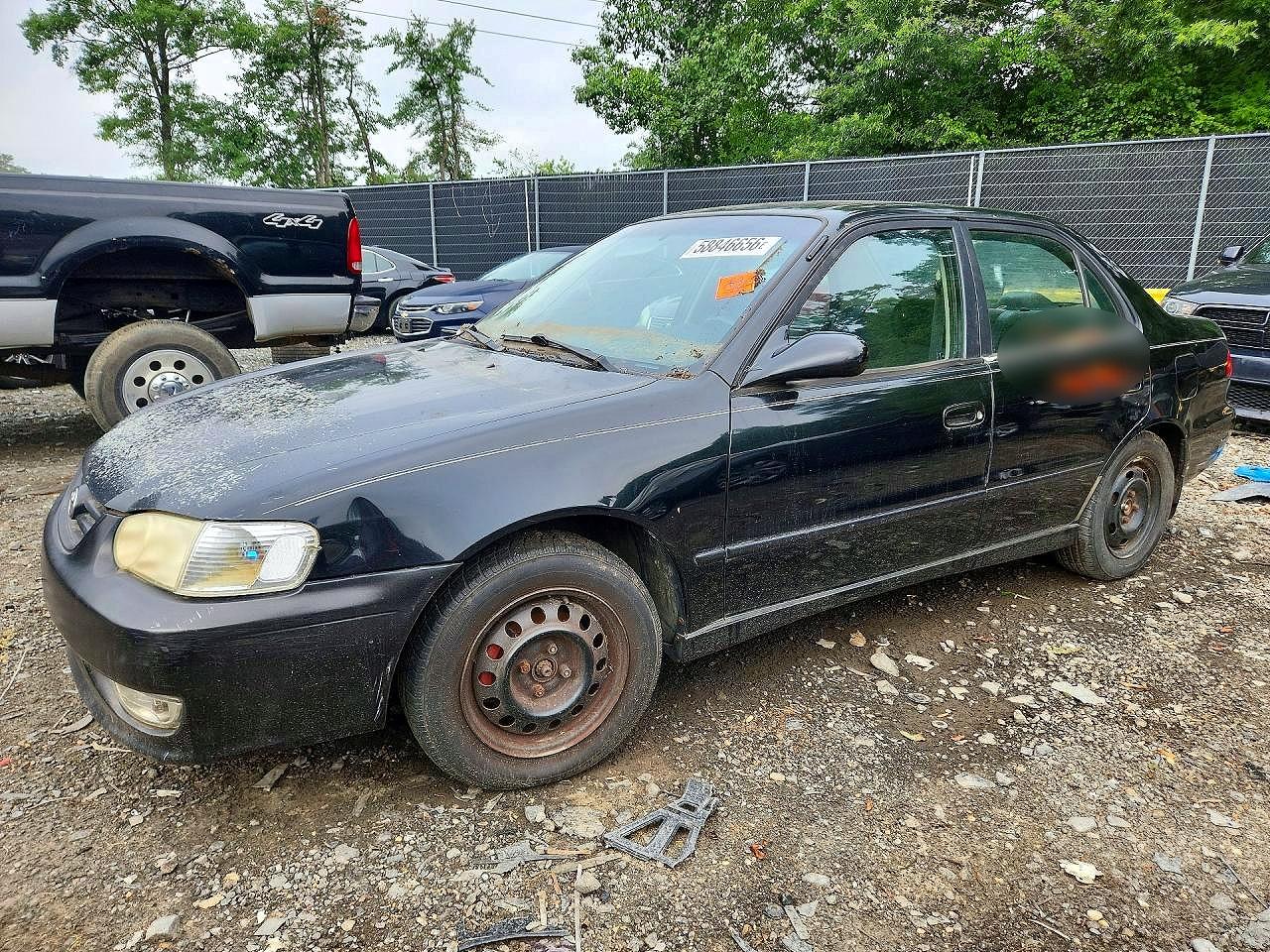 2000 Toyota Corolla LE, VIN 2T1BR12E61C472742 — Minor dents and scratches
