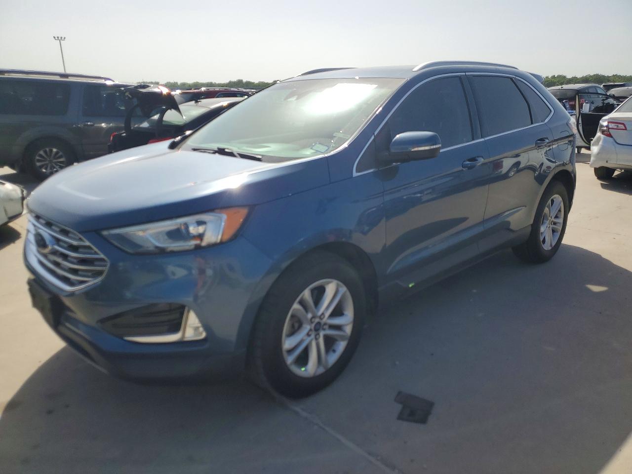 2019 Ford Edge SEL, VIN 2FMPK4J92KBB96534 — Front end