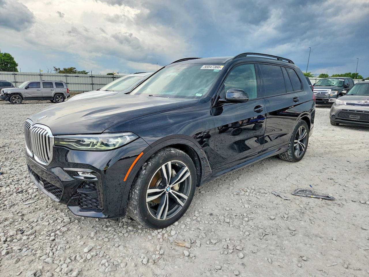 2020 BMW X7 xDrive40i, VIN 5UXCW2C08L9A01434 — Обычный износ