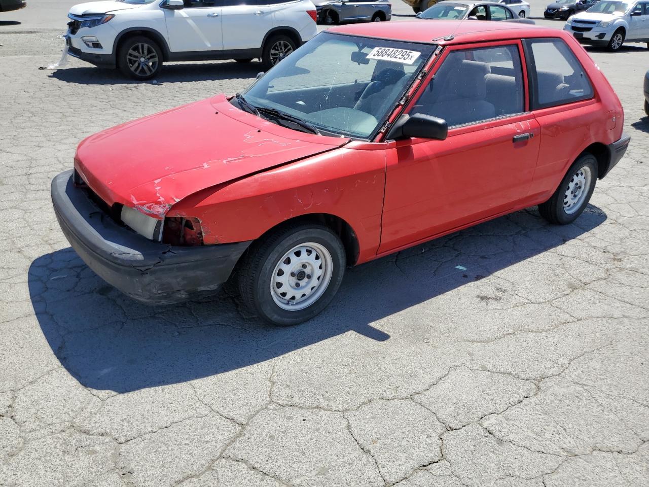 1993 Mazda 323, VIN JM1BG2329P0627125 — Front end