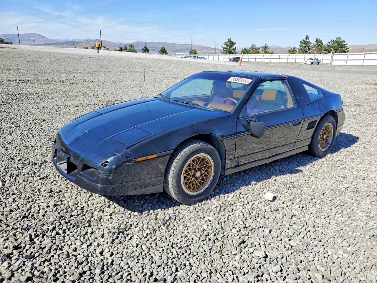 1988 Pontiac Fiero GT, VIN 1G2PG1198JP213787 — Механическое