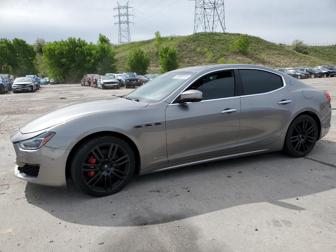 2019 Maserati Ghibli S Q4 GranLusso, VIN ZAM57YTLXK1322143 — Vandalism
