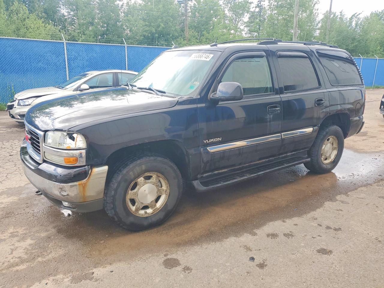 2004 GMC Yukon SLE, VIN 1GKEK13Z34R251343 — Перед